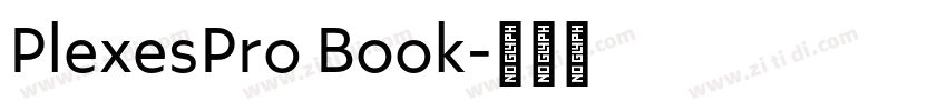 PlexesPro Book字体转换